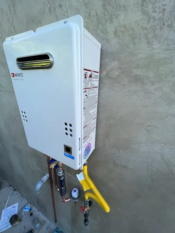 Tankless water heater installation for Viking Highlands homes